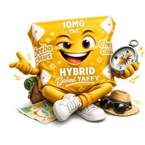 CARAMEL HYBRID | RSO INFUSED TAFFY - 100 Mg - 10 Pack