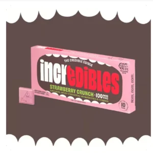 EDIBLE | STRAWBERRY CRUNCH | - 100 Mg - 10 Pack